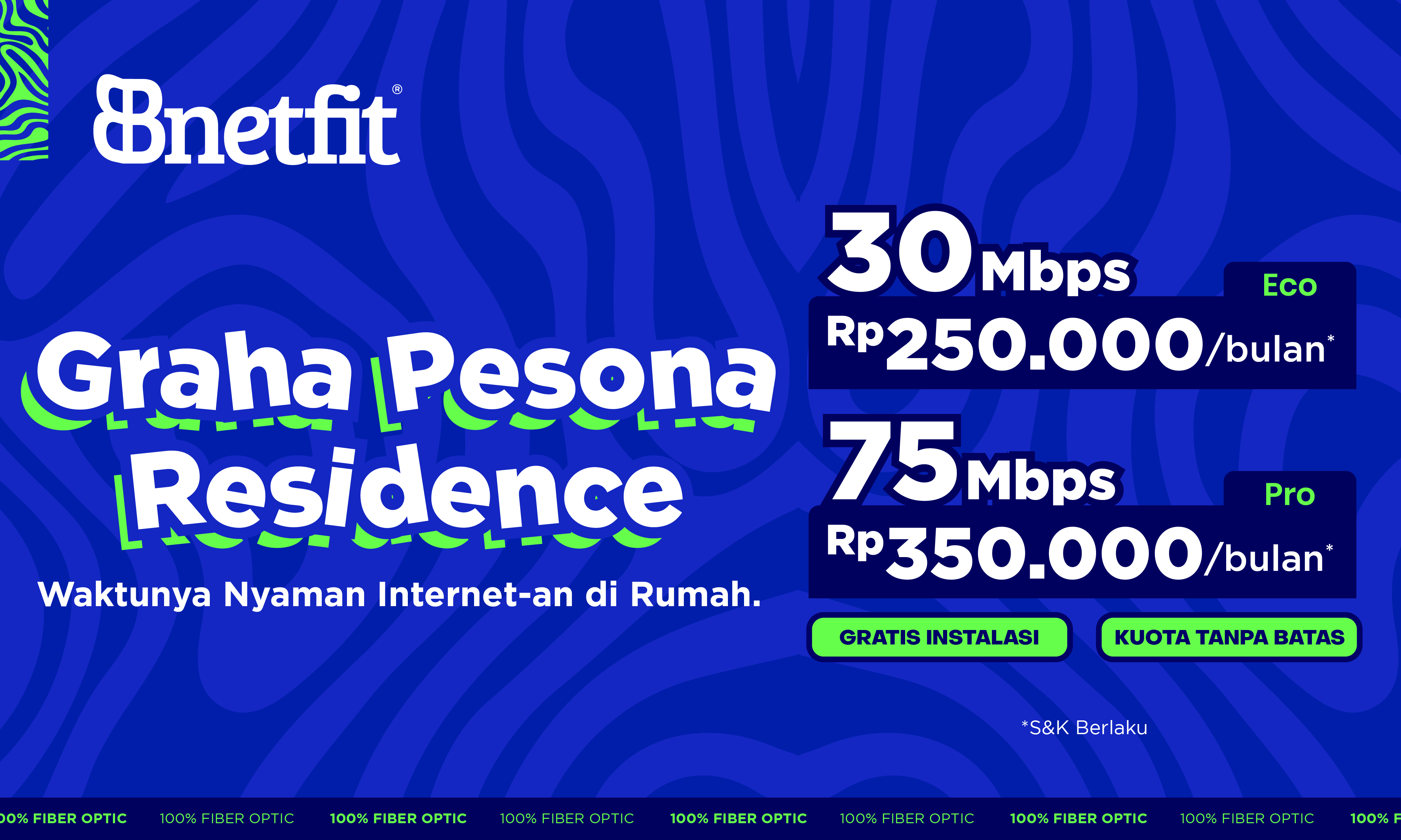 BNETFIT KINI HADIR DI GRAHA PESONA RESIDENCE