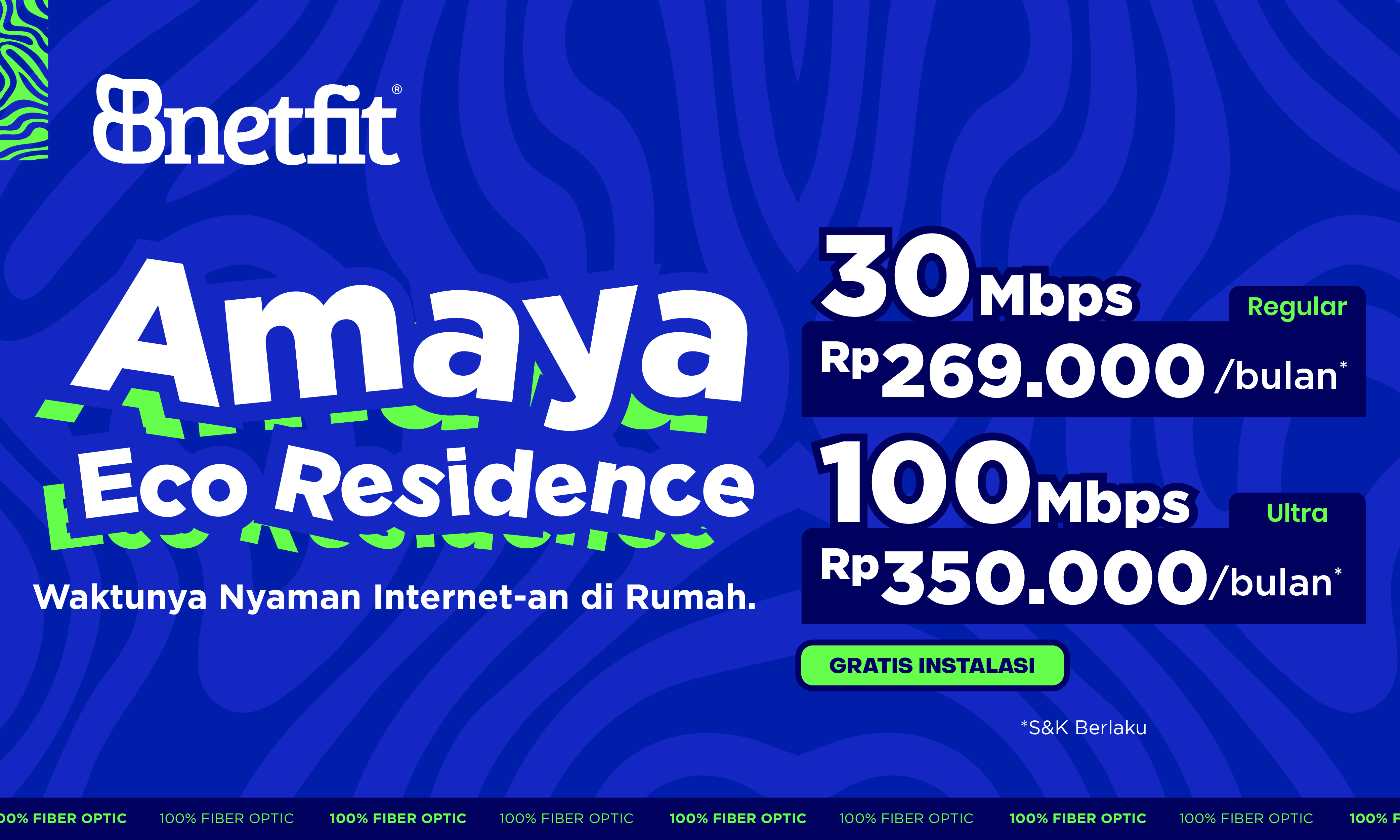 BNETFIT KINI HADIR DI AMAYA ECO RESIDENCE